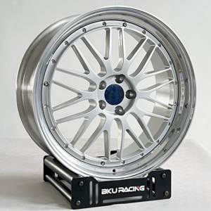 Cerchi Forgiati Bku 5x100 in 3 Pezzi per Subaru BRZ, Toyota 86 GT86 GR86, Volkswagen GOLF Beetle, 18 19 20 Pollici, Personalizzati LM-R con Finitura Spazzolata - Product Image 5
