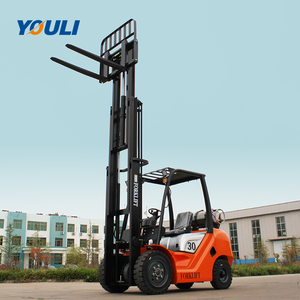 Youli профессиональный, оптовая продажа, 1 тонна 2 тонна 2,5 тонна 3 тонный вилочный погрузчик, газовый бензиновый вилочный погрузчик - Product Image 2