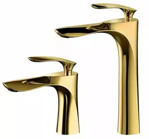 SIMILAR Golden Brass Bathroom Fancy Basin Faucet