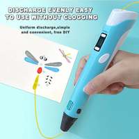Bolígrafo de Impresión 3D, Pintura Tridimensional Divertida, Pantalla LCD de Camuflaje, Compatible con Filamento PLA, Juguete de Regalo para Niños