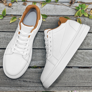 2026 Chaussures rehaussantes plates pour hommes et baskets décontractées en cuir pour femmes, avec rehausse invisible de 6 cm et 8 cm, à plateforme basse - Product Image 5