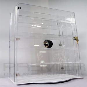 Yageli Candy <b>Model</b> Eco-friendly Transparent Acrylic Customizable Color Custom Logo Screen Printing Tall Display Case Multiple - Product Image 4