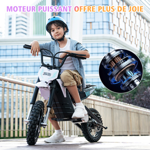 Vélo électrique 2 roues 42v 800w Vélo à roue d'équilibre 14 pouces <span class=keywords><strong>Moto</strong></span> Ebike - Product Image 3