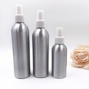 Bouteilles de shampooing de 4 oz, 8 oz, 16 oz, en aluminium argenté ou noir, flacons pulvérisateurs vides, réutilisables, portables, cosmétiques - Product Image 4