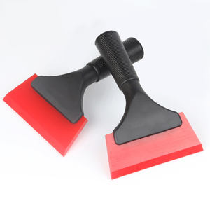 Nettoyeur de <span class=keywords><strong>raclette</strong></span> de brosse de fenêtre de verre en caoutchouc avec <span class=keywords><strong>la</strong></span> brosse de fenêtre de voiture de poignée en plastique - Product Image 6