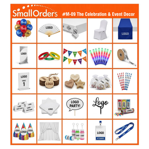 Produits promotionnels en gros, articles <span class=keywords><strong>de</strong></span> fête, seau à glace LED, appareil photo jetable, bannière déroulante, drapeau plume, logo personnalisé, faible MOQ - Product Image 3