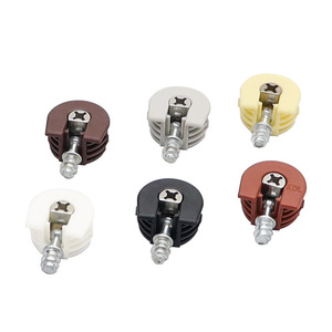 Shengyuan Three In One Shelf Support <b>Plastic</b> Cabinet Wardrobe Connector Furniture Fixing Concealed <b>Bracket</b> - Product Image 4