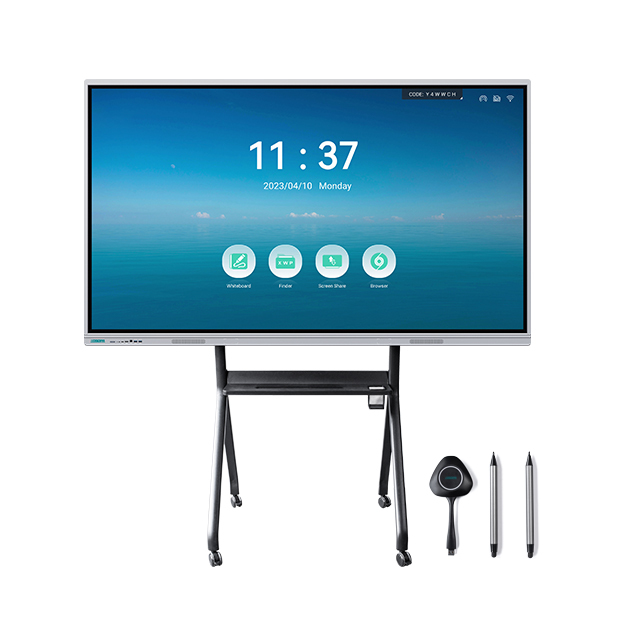 55 65 75 85 86 95 Inches Interactive Whiteboard High Resolution Infrared Touch LCD LED TV Screen Video Flat Panel Display