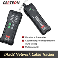 Perangkat POE Multifungsi Portabel Industri RJ45 RJ11 Pelacak Kabel dan Penguji Kabel Jaringan