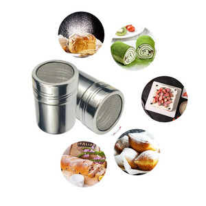 Gros salière et poivrière en acier avec poudre shaker personnalisé - Product Image 6