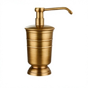 Distributeur de savon liquide en laiton de conception la plus récente avec la plus grande qualité Distributeur de savon liquide de taille personnalisée en Inde - Product Image 1