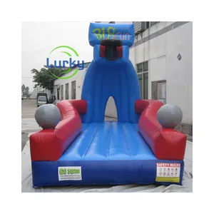 Tùy chỉnh lớp Inflatable trò chơi bóng rổ Slam Dunk trò chơi cho người lớn bên trò chơi tương tác