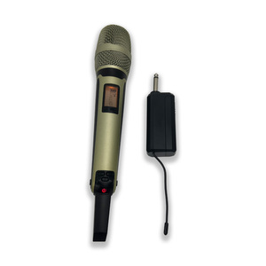 JGM WM-4 professionale portatile ricaricabile microfono Wireless 2.4G palmare dinamico per il canto Karaoke - Product Image 1