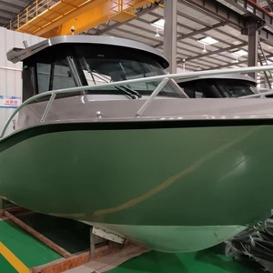 Barco de aluminio de pesca deportiva rápida diseñado en Nueva Zelanda, yate deportivo y barco de pesca con motor fuera de borda, barco de pesca con cabina - Product Image 2