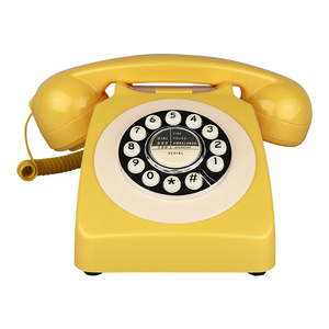 <strong>Old</strong> <strong>Fashion</strong> Hanging Button Type Classic Retro Classical PSTN Call ABS Material Vintage Style Home Decoration Antique <strong>Telephone</strong> - Product Image 1