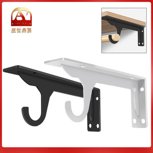 Prosperous Age And Noble Heavy Duty <b>Bracket</b> With Hook 50kg Load Capacity For <b>Shelf</b> Support - Product Image 5