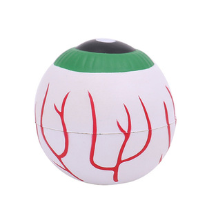 Wholesale Custom Logo PU Foam Soft Eyeball Shaped Slow Rising Stress Ball Promotional Gifts Squeeze Toys for <b>Kids</b> Boys and Girls - Product Image 2
