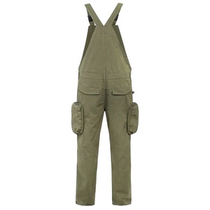 Комбинезоны мужские из хлопчатобумажной ткани с высокой эластичной талией - Product Image 4