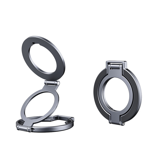 Multifunctional Double-sided Foldable Super Strong Magnetic Phone Stand Aviation Aluminum Alloy for for Desktop Use