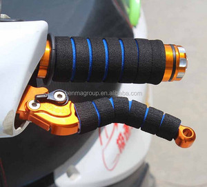 Poignées universelles colorées en <span class=keywords><strong>mousse</strong></span> souple pour moto et Scooter, multi-types, 4 pièces, offre spéciale - Product Image 3