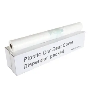 Universal descartável plástico transparente assento cobre para automóveis reparação e manutenção kit de proteção do carro impermeável tampa do assento de carro