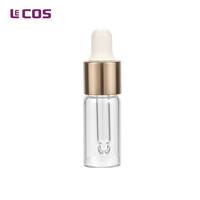 Botol Penetes Minyak Serum Perawatan Kulit Makeup Kosmetik Kaca Bening 4Oz Harga Bersaing
