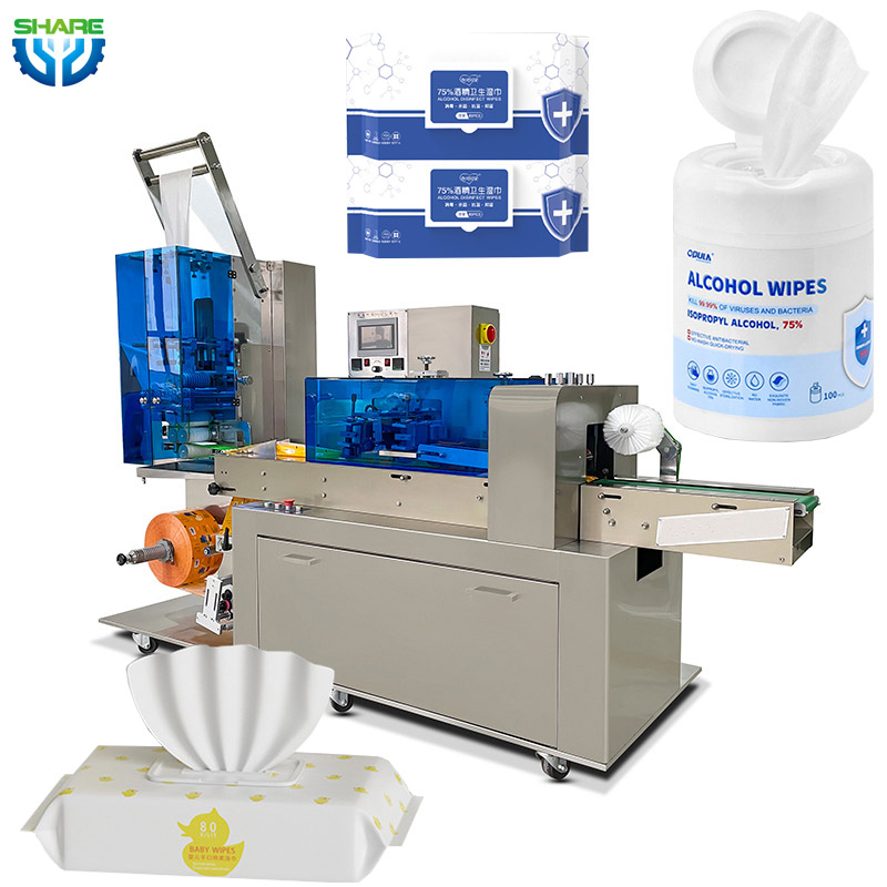 Одноразовые влажные салфетки для младенцев, автоматическая упаковка