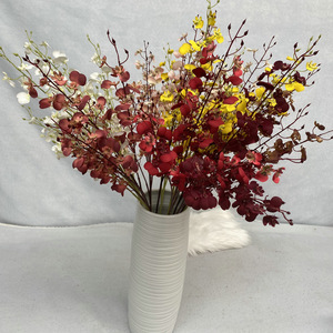 Fleur artificielle d'orchidée coquillage dansante, 30cm-100cm, bouquet décoratif pour ornement de salon - Product Image 3