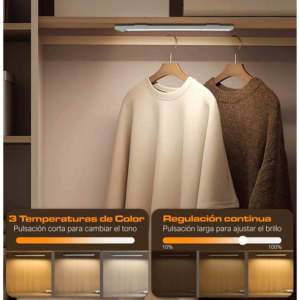 Wardrobe <b>Lights</b> With <b>Sensor</b> 30cm <b>LED</b> Cabinet Lighting For Wardrobe Interior Use - Product Image 4