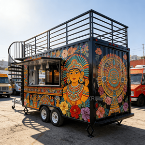 Cuisine mobile préfabriquée moderne en conteneur maritime en acier, respirante et personnalisable, pour boulangerie, bureau, bâtiment, salon, salle à manger - Product Image 1