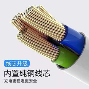 Cable de carga tipo C, 3m, 5m, 8m, 6m, carga rápida para dispositivos Android, material de PVC blanco, conector de un solo cabezal - Product Image 3