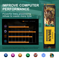 M.2 NVME PCIE 3.0 Digunakan NVME3.0 Tuoweite 2280 SSD Berkualitas Tinggi 128G 256G 512G SSD untuk Desktop Laptop Internal Solid State Drive