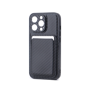 Étui magnétique pour téléphone portable 2 en 1 en cuir végétalien pour <span class=keywords><strong>iPhone</strong></span> 14 avec porte-cartes et étui pour téléphone. - Product Image 3