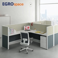 EGROspace Panel Poste de travail Mobilier Spécifications Table Bureau Design moderne Cloison de bureau en bois