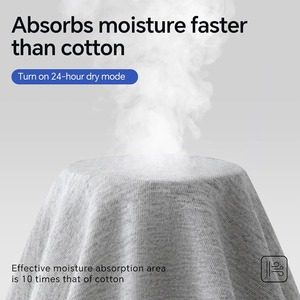 Sous-vêtements jetables pour hommes en coton blanc pur, caleçons boxer à taille élastique, logo personnalisé, sous-vêtements jetables pour hommes - Product Image 5