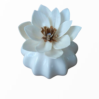 8cm Nouveau Design Aroma Reed Diffuseur Fleurs Fait Main Sola Bois Fleur