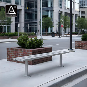 Banco de muebles de exterior de espera moderno, Banco de jardín, silla de <span class=keywords><strong>Patio</strong></span>, silla de calle, gimnasio, supermercado, Hospital, Banco de aluminio - Product Image 1