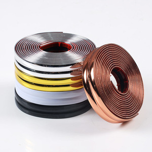 Tự dính kim loại màu góc đúc/TRIM/cạnh dải cho tường/trần trang trí - Product Image 3