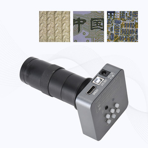 Foto real 48MP Full HD Industria Digital C-Mount Microscopio electrónico Cámara <span class=keywords><strong>100x</strong></span> <span class=keywords><strong>Zoom</strong></span> C-Mount Lente - Product Image 3