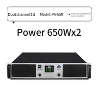 LCD renkli ekran ile Bekboes PA serisi 4 kanal profesyonel devre ses güç amplifikatörü 1000w