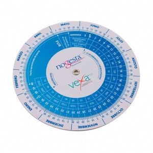 Roulette de calcul de la date d'accouchement en plastique, ruban à mesurer promotionnel pour la grossesse - Product Image 2