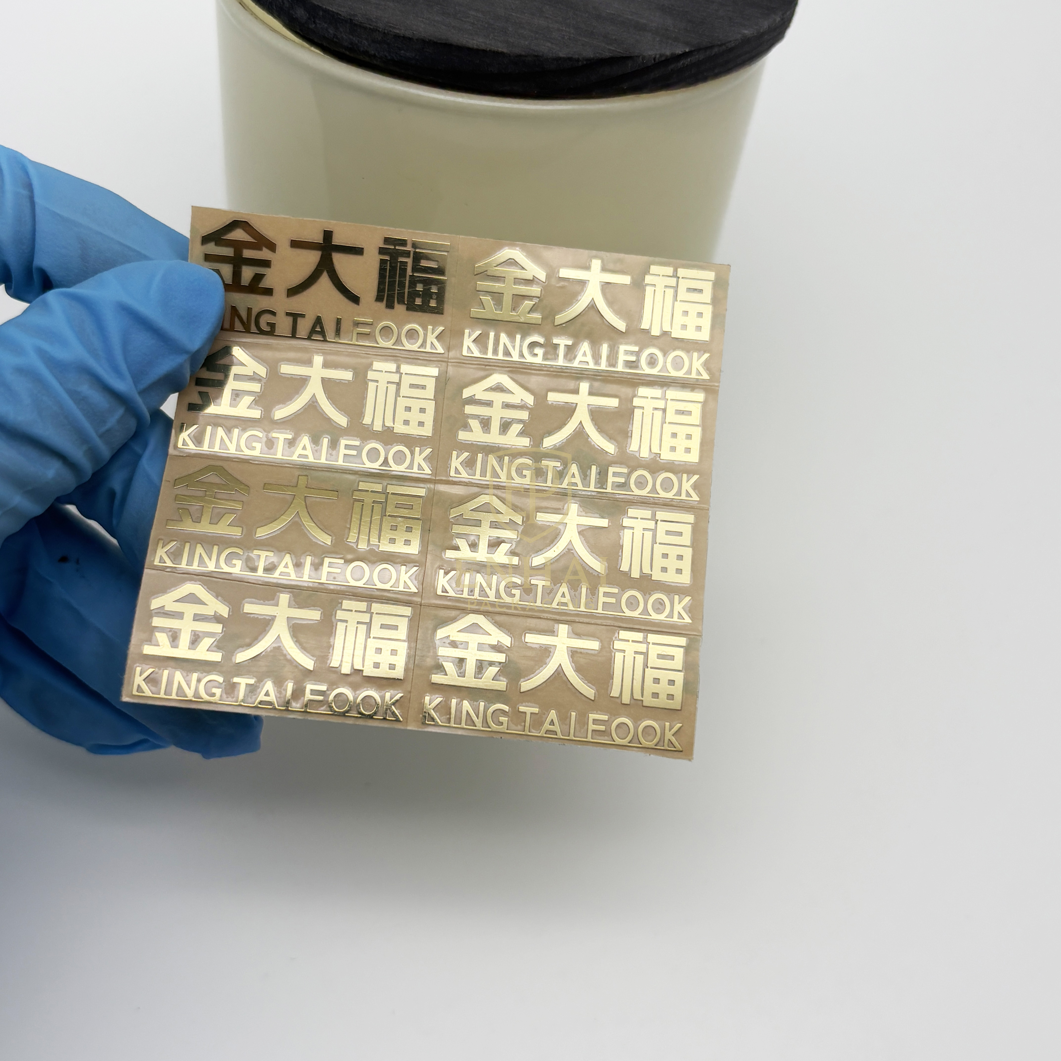 High-Performance Metal Labels-Screen Printed Waterproof Wear Oil & Corrosion Resistant Mirror Finish for Tumblers