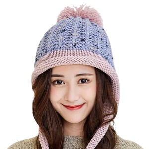 Gorros de punto personalizados y calentadores de cuello para colecciones de ropa de invierno para exteriores, opciones de fabricación a granel, gorros para mujer - Product Image 6