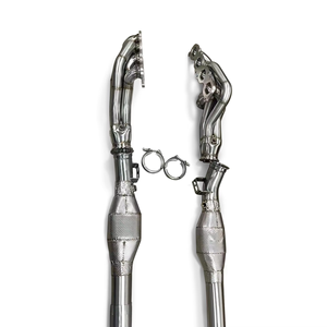 Collecteur d'échappement haute performance avec downpipe pour Mercedes Benz <span class=keywords><strong>C63</strong></span> <span class=keywords><strong>AMG</strong></span> W204 6.2L <span class=keywords><strong>2012</strong></span>-2015 – Vente en gros usine OEM - Product Image 2