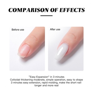 JTING Gel Constructor de Uñas Acrílico de Alta Consistencia, Set de Extensión de Uñas en Gel, 22 Colores Únicos en Frascos, Gel Escultor Camuflaje OEM - Product Image 4
