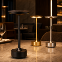 Lampe de bureau LED sans fil de haute qualité, à intensité variable par toucher, portable, 220V, design moderne européen