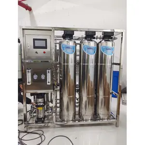 1000Lplccontrol Paneel Omgekeerde Osmose Ro Waterbehandelingsapparatuur Deionisatie Zuiver Water Industriële Zuiver Water Machine