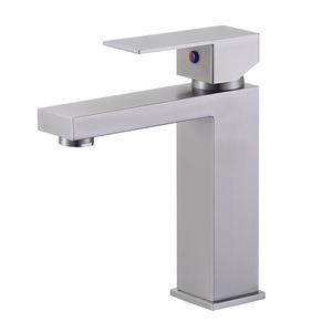 Vòi Nước Vòi Trộn & Vòi Nước Bồn Rửa Phòng Tắm Gắn Sàn Bằng Thép Không Gỉ 304 Vòi Trộn - Product Image 2