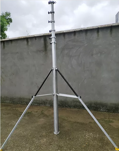 Ánh Sáng Và Di Động Nhanh Chóng Mở Rộng Yagi Anten 5M 7M 10M 33ft Có Thể Gập Lại Kính Thiên Văn <span class=keywords><strong>Tripod</strong></span> Nhôm Đẩy lên Telescoping Mast - Product Image 5