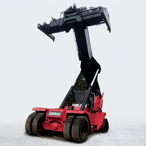 Original Italy Made Used Fantuzzi 45 Ton Reach Stacker Cummins Engine 2012 Model 15.1m Lifting Height Heavy Port Container - Product Image 1